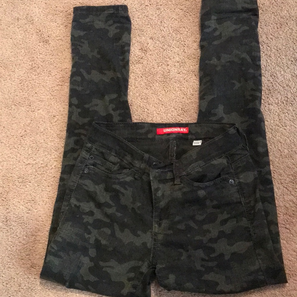 UnionBay Green Camo Jeans